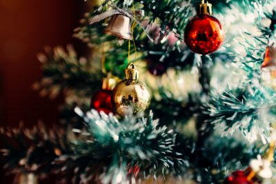 Christmas tree with decorations
