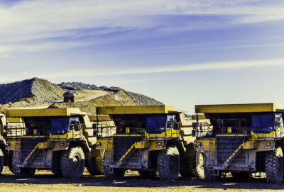 Coal trucks